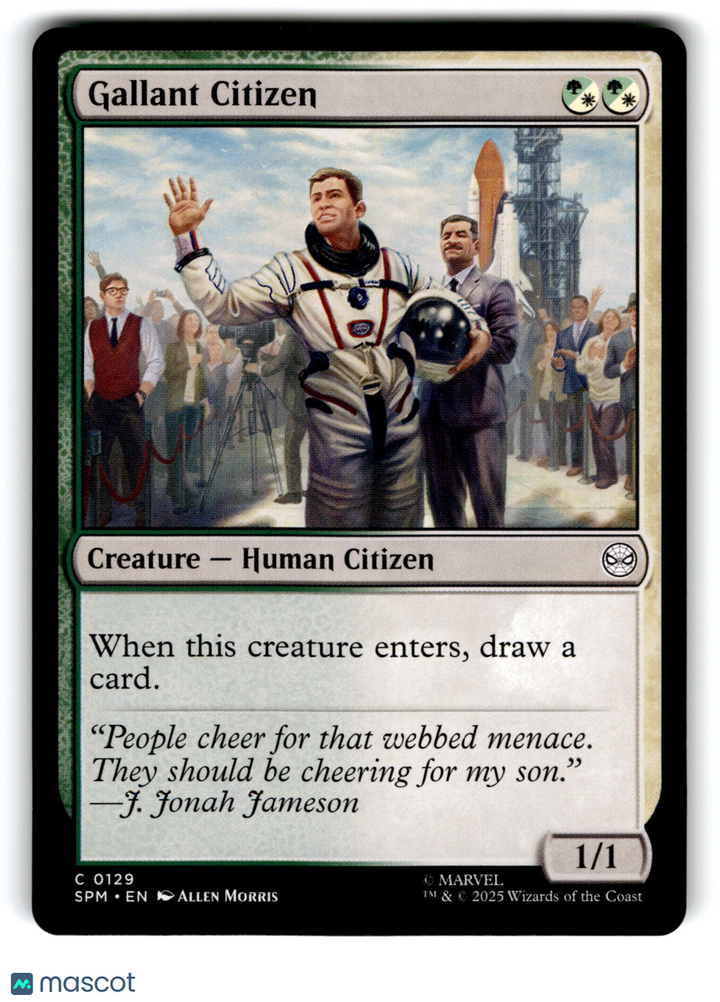 2025 Magic: The Gathering Gallant Citizen