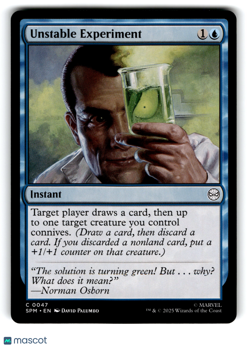 2025 Magic: The Gathering Unstable Experiment #C 0047