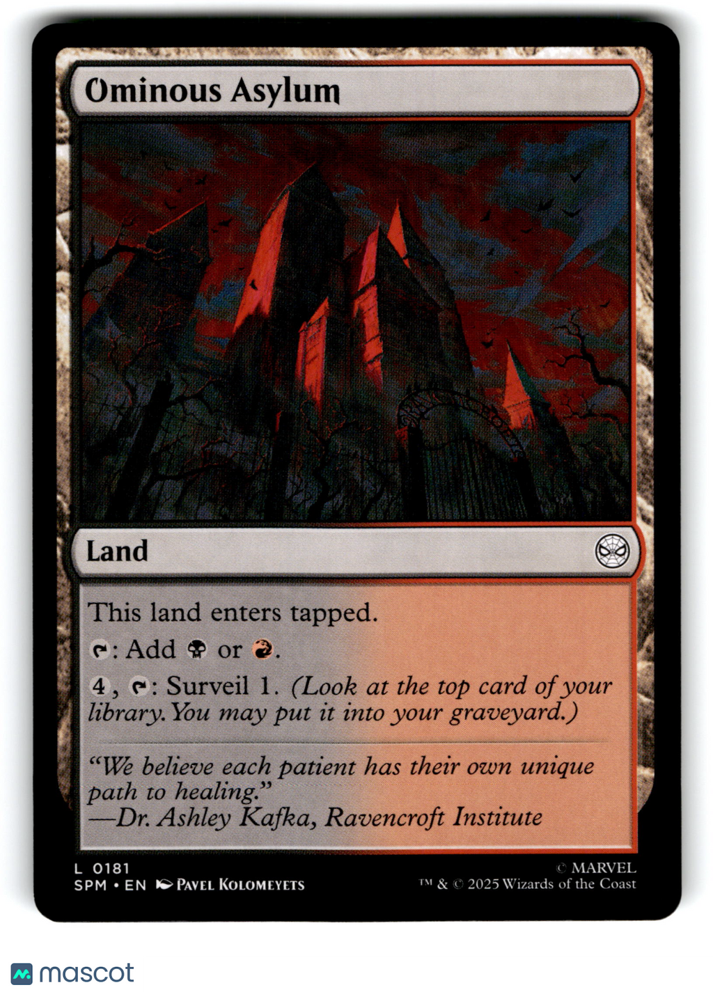 2025 Magic: The Gathering Ominous Asylum #L 0181