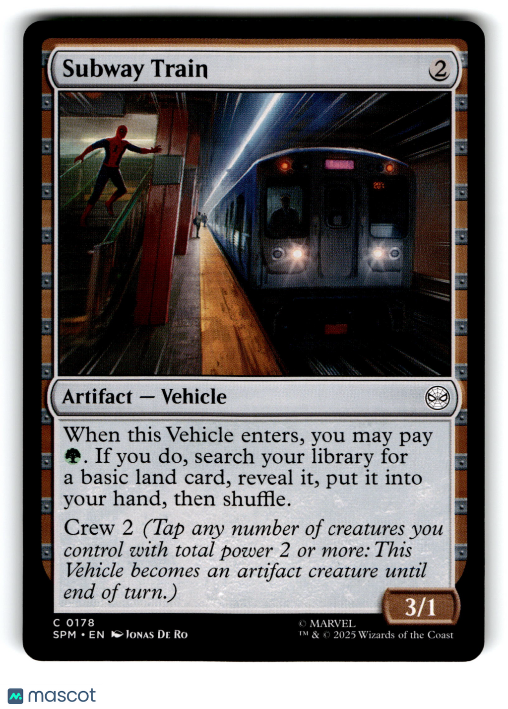 2025 Magic: The Gathering Subway Train #017B