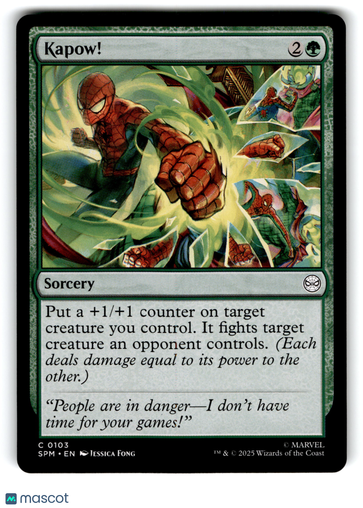 2023 Magic: The Gathering Spider-Man #0103