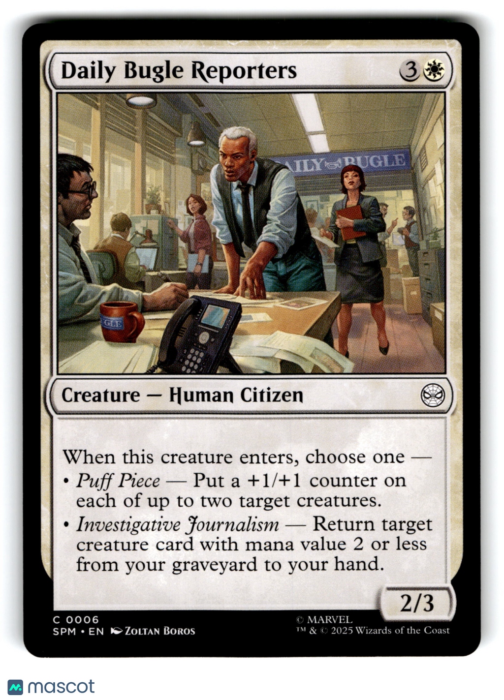 2025 Magic: The Gathering Daily Bugle Reporters