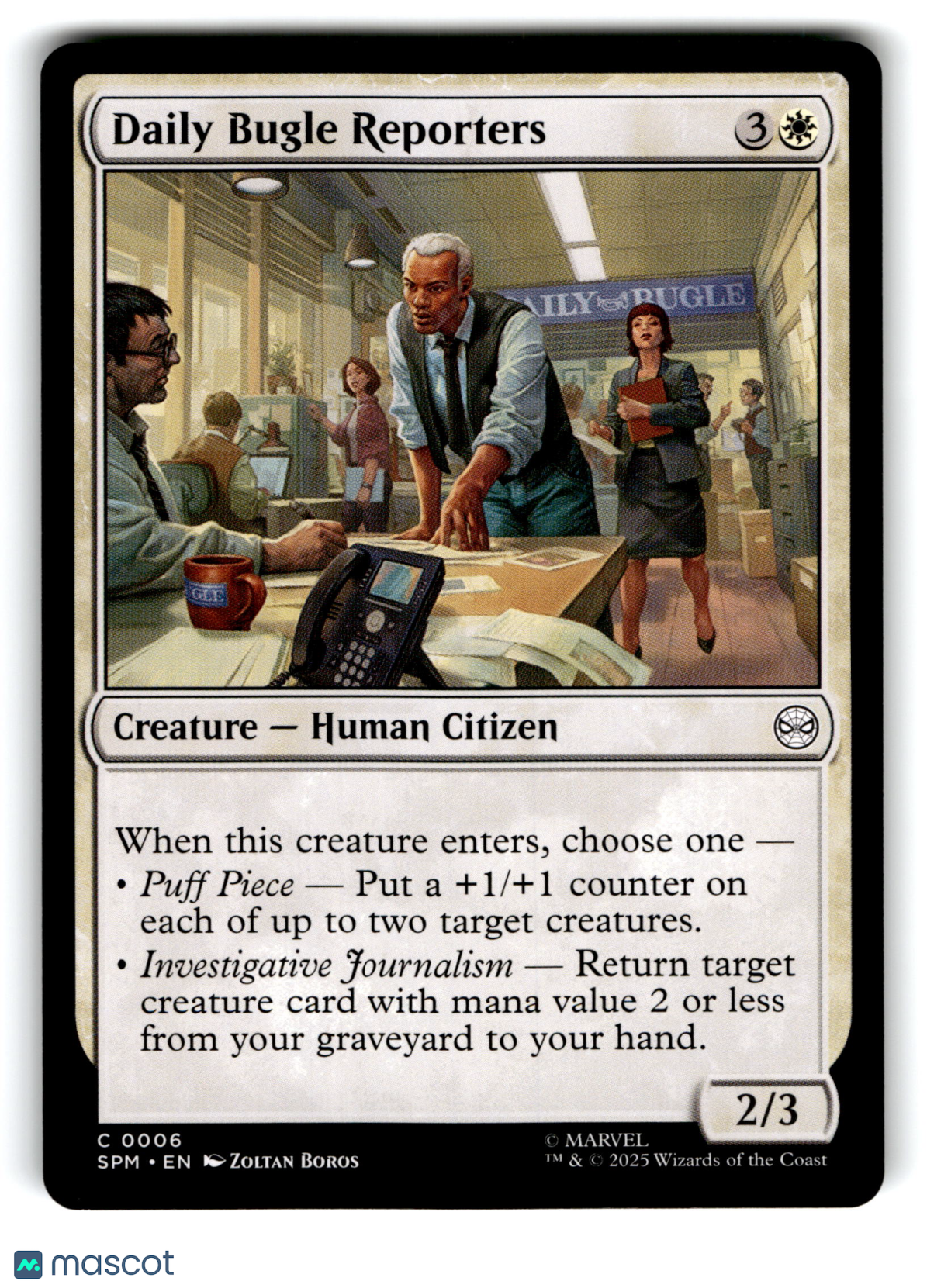 2025 Magic: The Gathering Daily Bugle Reporters