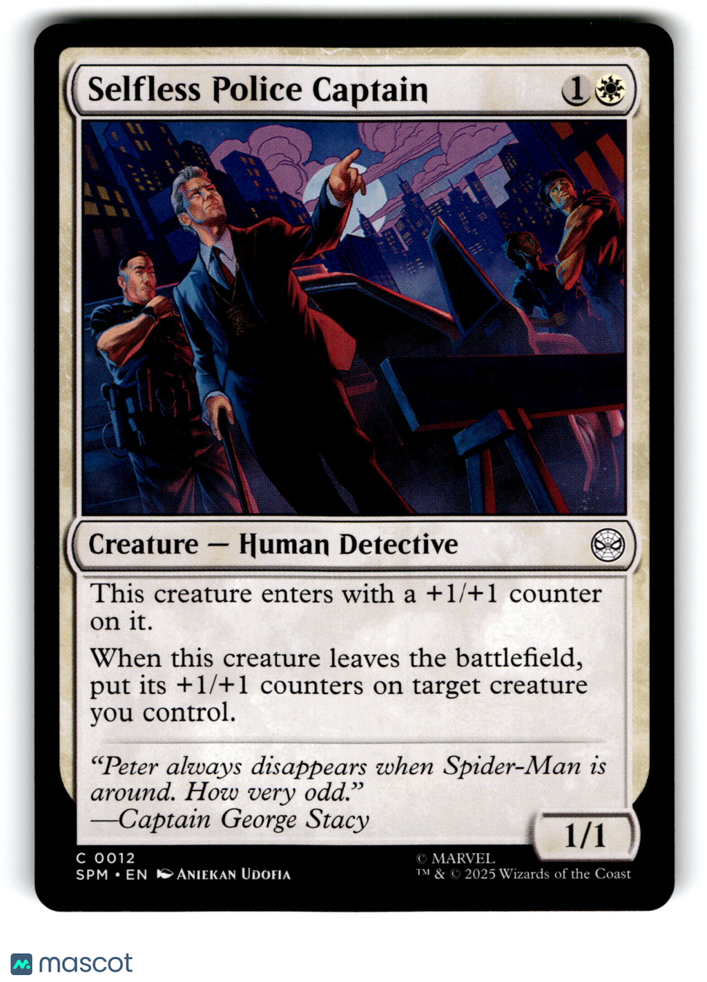 2023 Magic: The Gathering Selfless Police Captain #C 0012