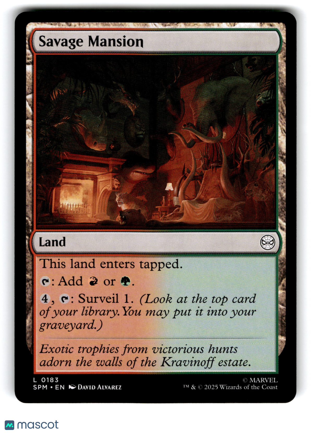 2025 Magic: The Gathering Savage Mansion #L 0183