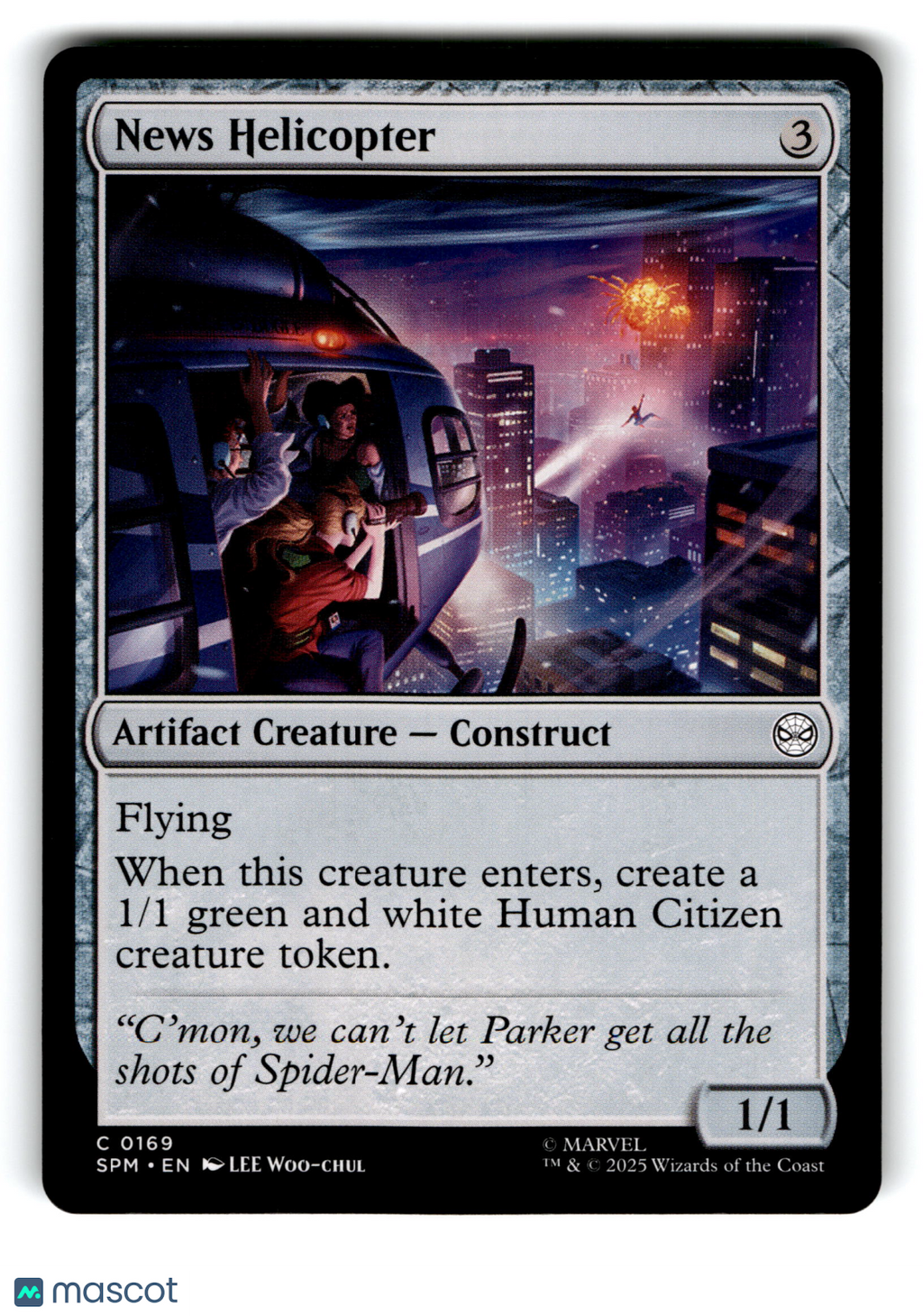 2025 Magic: The Gathering News Helicopter #C 0169