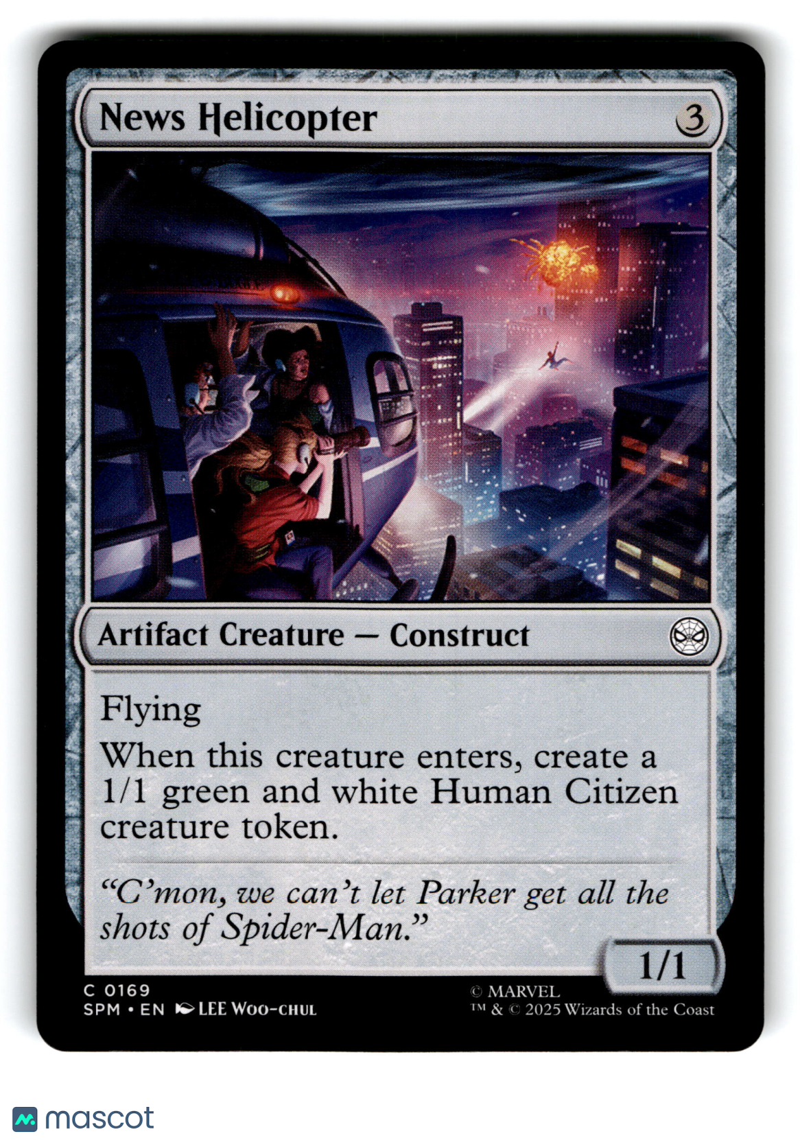 2025 Magic: The Gathering News Helicopter #C 0169