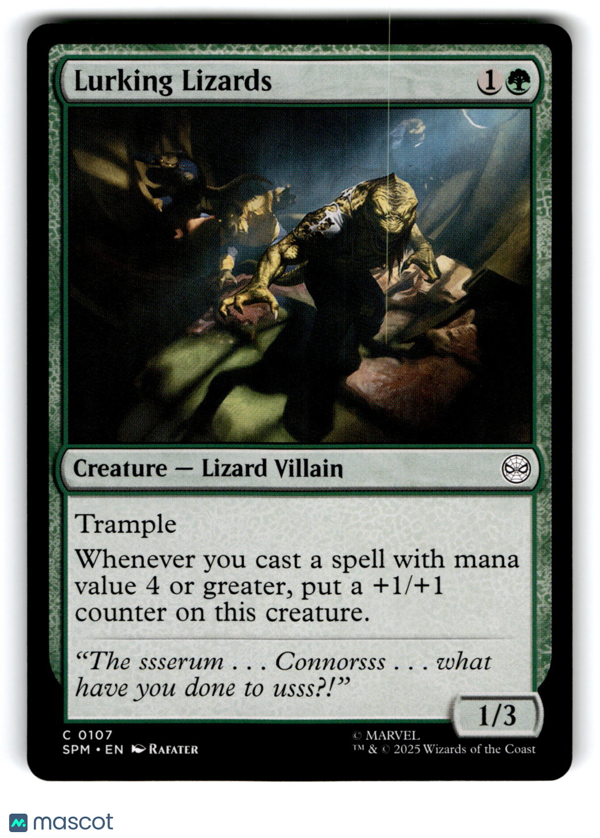 2025 Magic: The Gathering Lurking Lizards