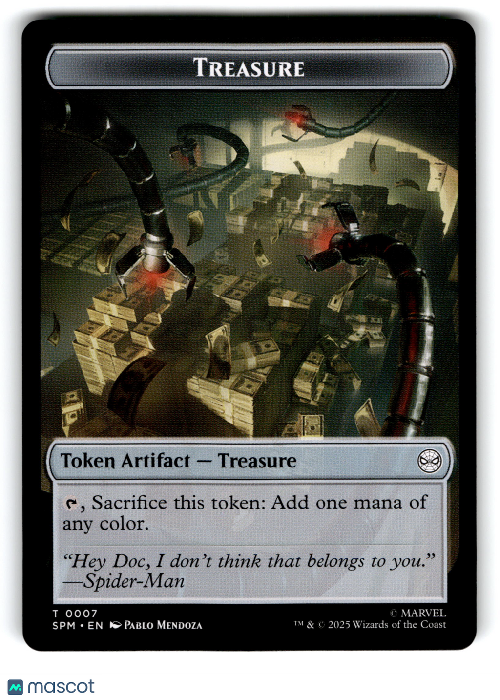 2025 Magic: The Gathering Treasure Human Citizen