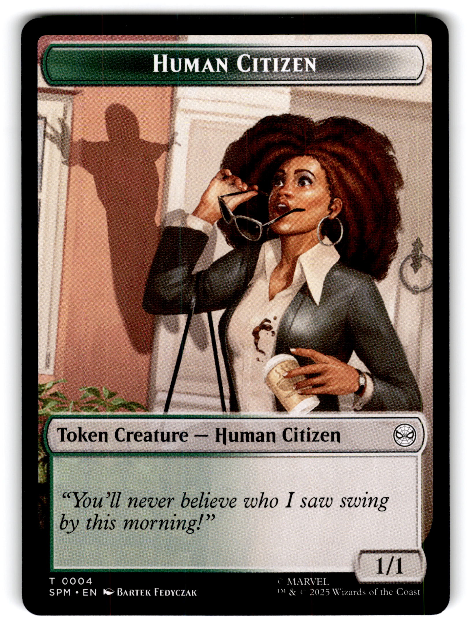 2025 Magic: The Gathering Treasure Human Citizen