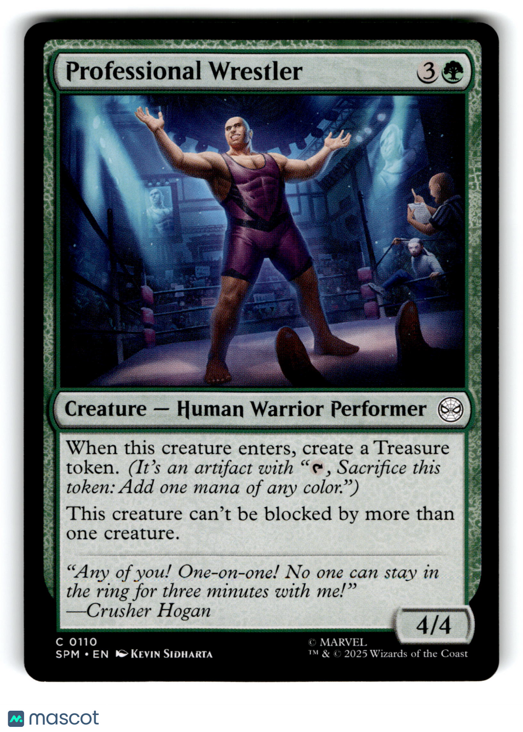2025 Magic: The Gathering Professional Wrestler