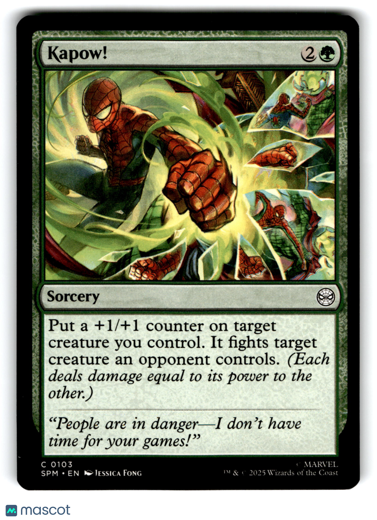 2025 Magic: The Gathering Spider-Man #0103