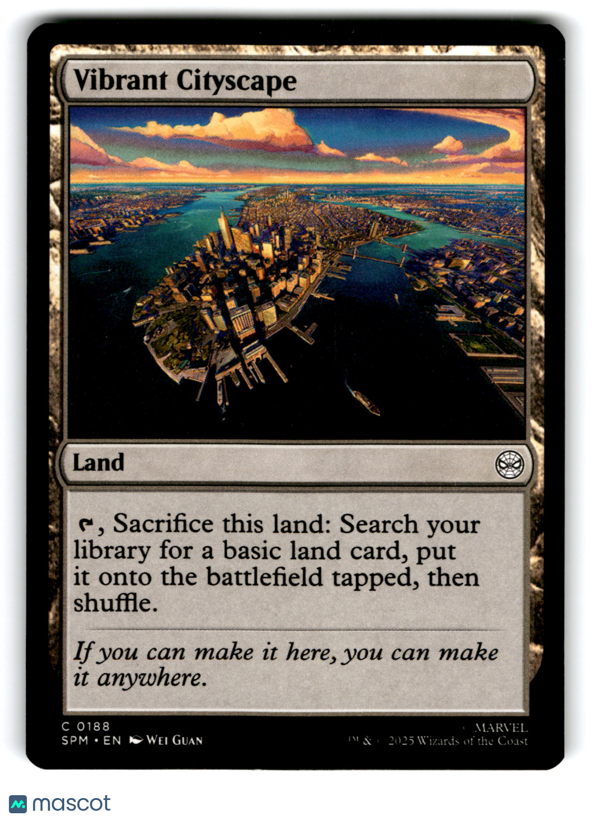 2025 Magic: The Gathering Vibrant Cityscape