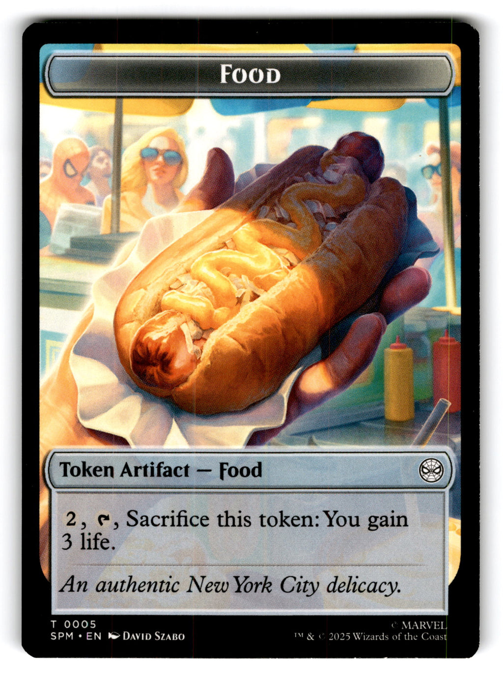 2025 Magic: The Gathering Robot Food Token