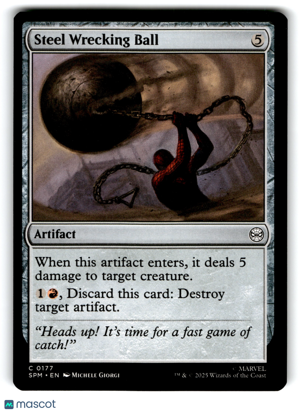 2025 Magic: The Gathering Steel Wrecking Ball #0177