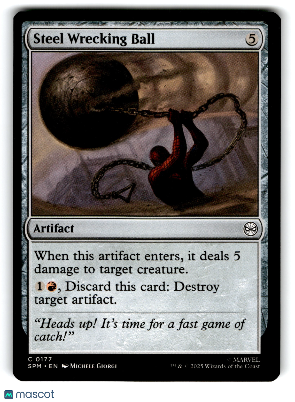 2025 Magic: The Gathering Steel Wrecking Ball #0177