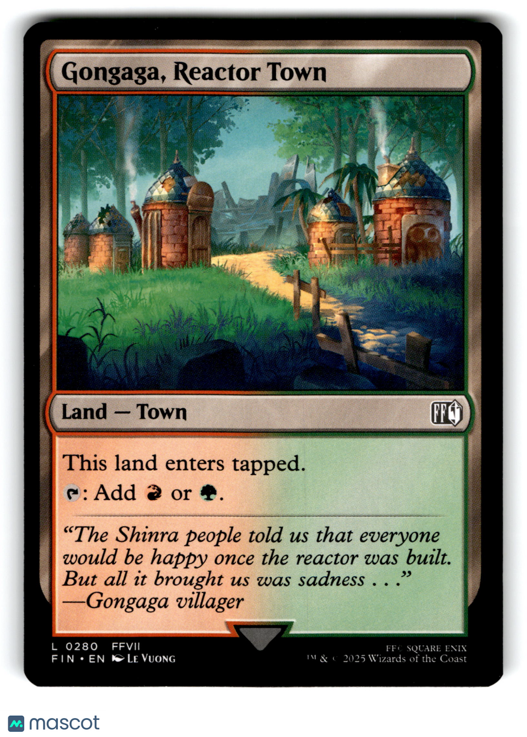 2025 Magic: The Gathering Gongaga, Reactor Town #0280