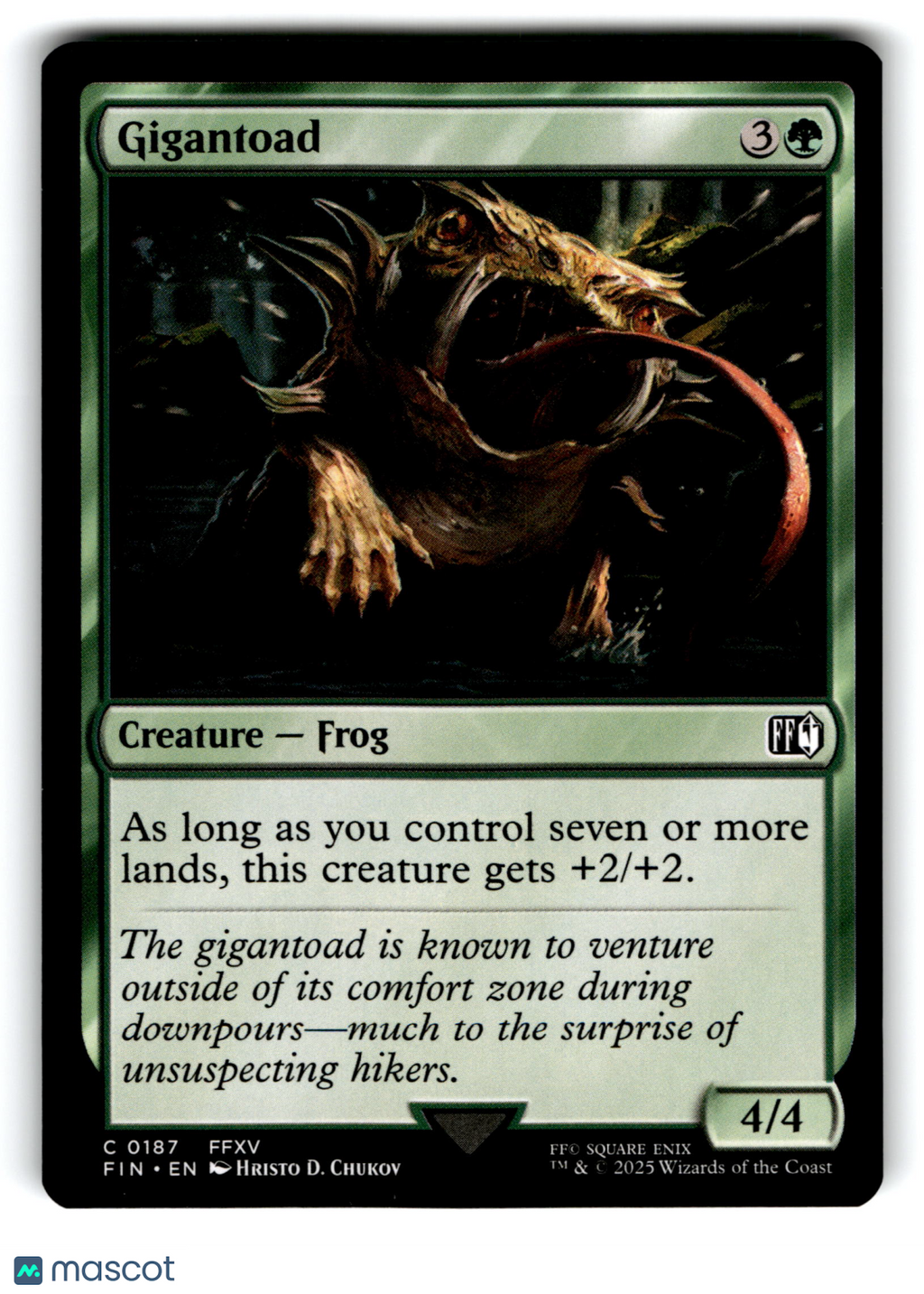 2025 Magic: The Gathering Gigantoad #C 0187