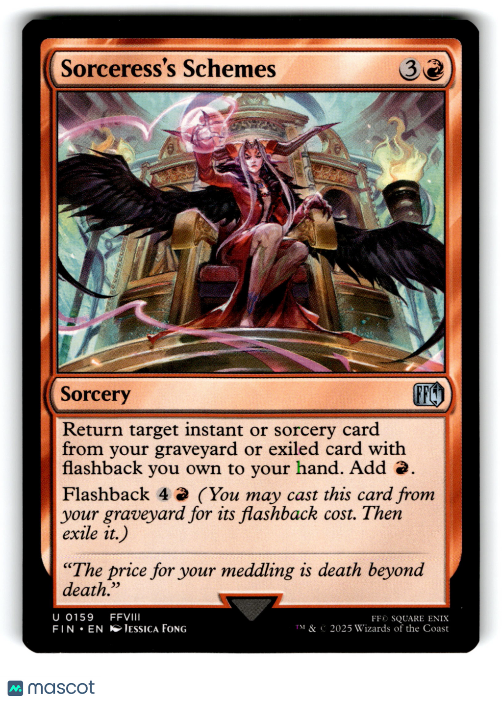 2025 Magic: The Gathering Sorceress's Schemes #U0159