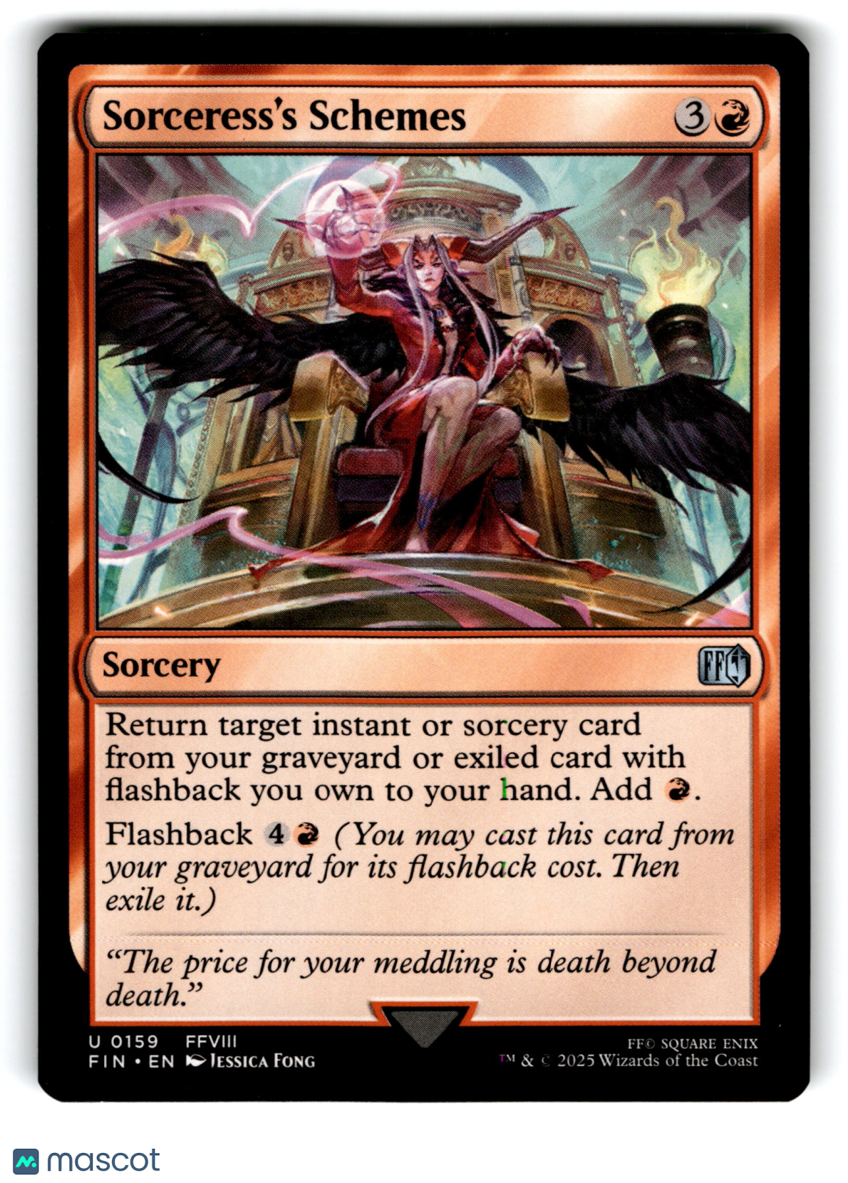 2025 Magic: The Gathering Sorceress's Schemes #U0159