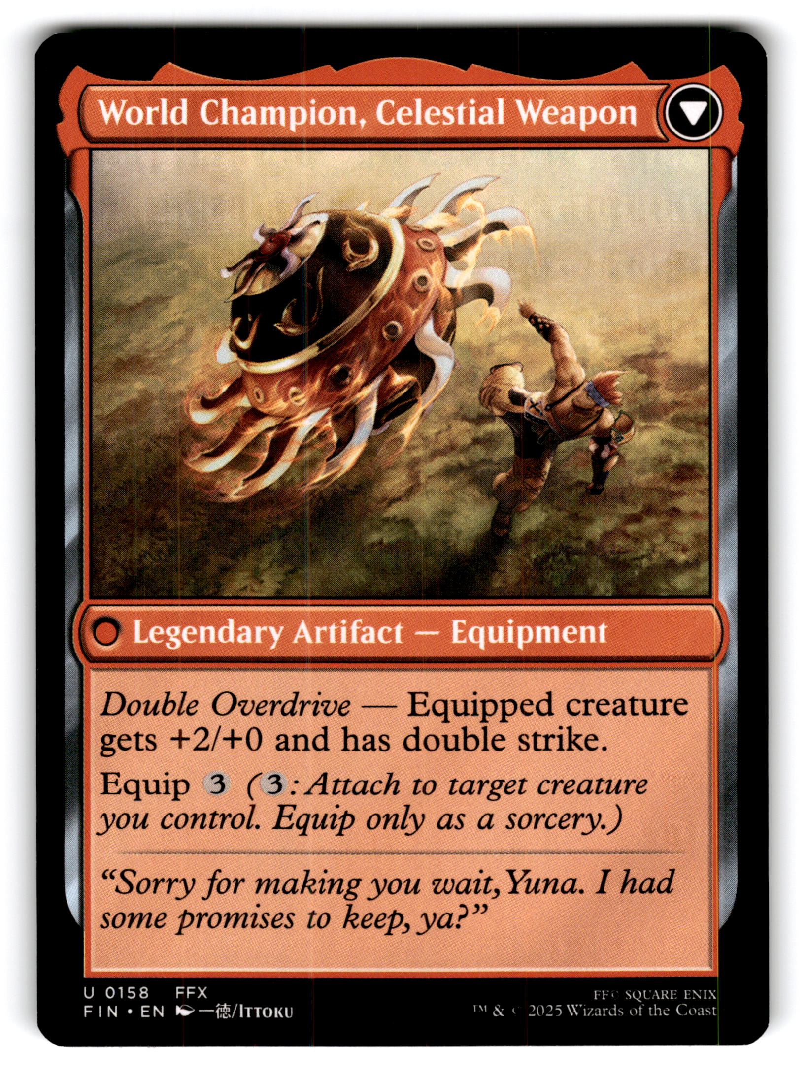 2025 Magic: The Gathering Tidus Double-Faced