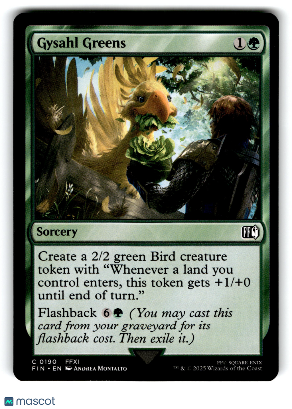 2025 Magic: The Gathering Gysahl Greens #0190