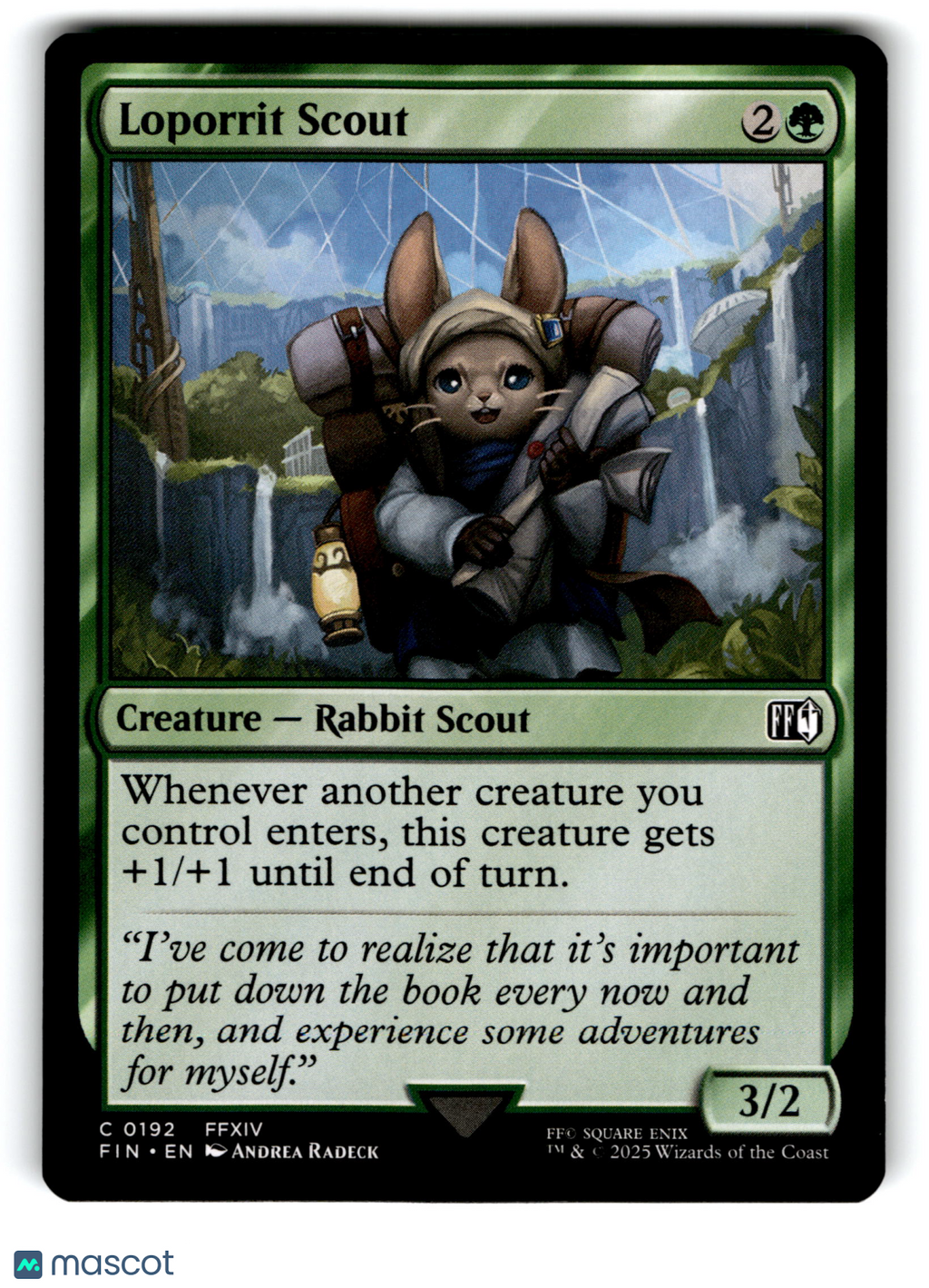 2023 Magic: The Gathering Loporrit Scout #0192