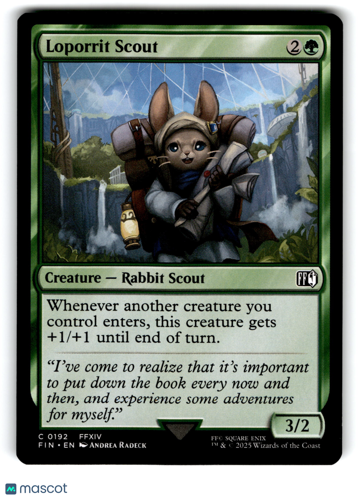 2023 Magic: The Gathering Loporrit Scout #0192
