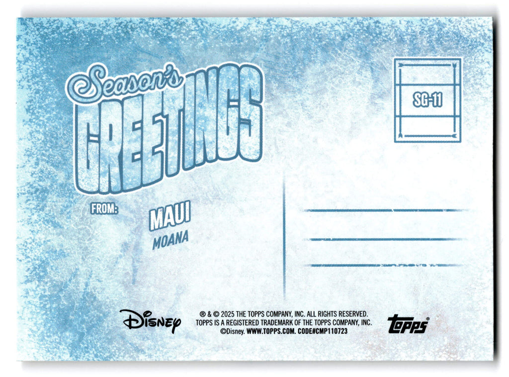2025 Topps Disney Season's Greetings #SG-11
