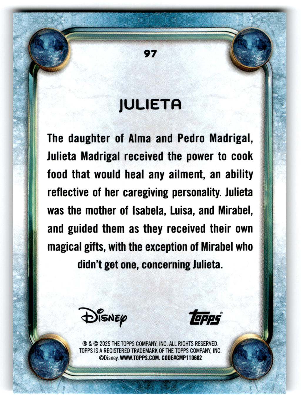 2025 Topps Disney Encanto #97