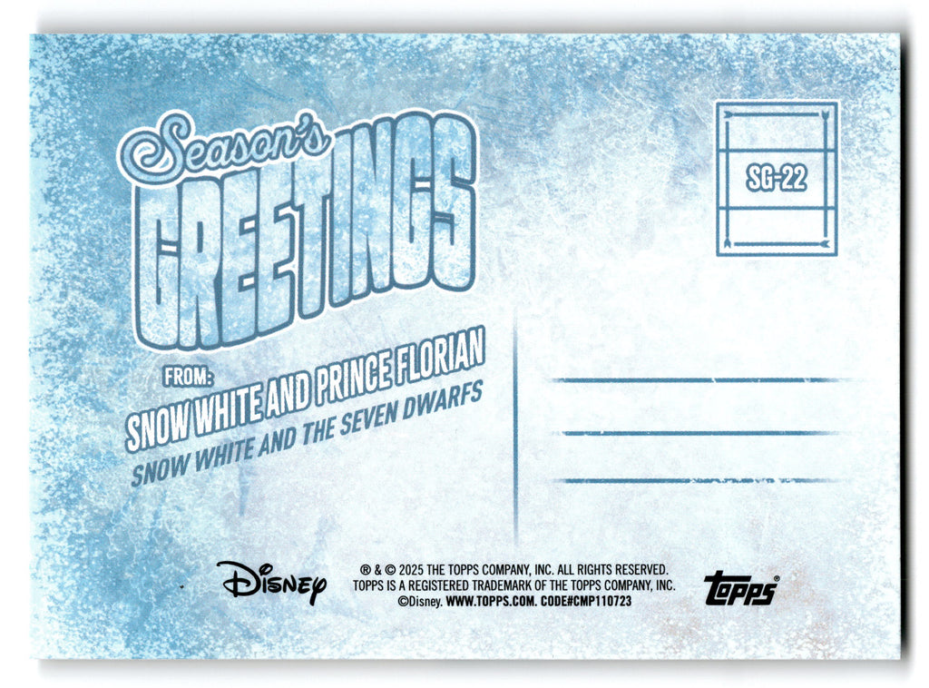2025 Topps Disney Season's Greetings #SG-22