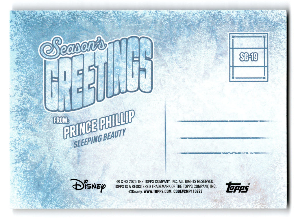 2025 Topps Disney Season's Greetings #SG-19