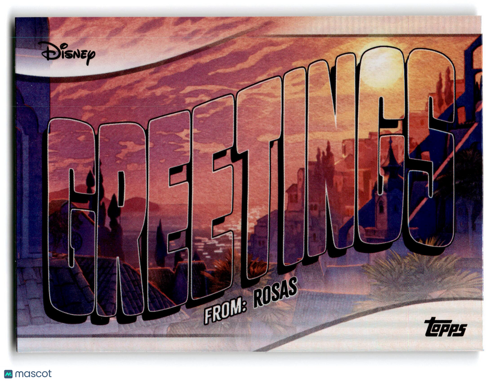 2025 Topps Disney Wish Greetings From #GF-15