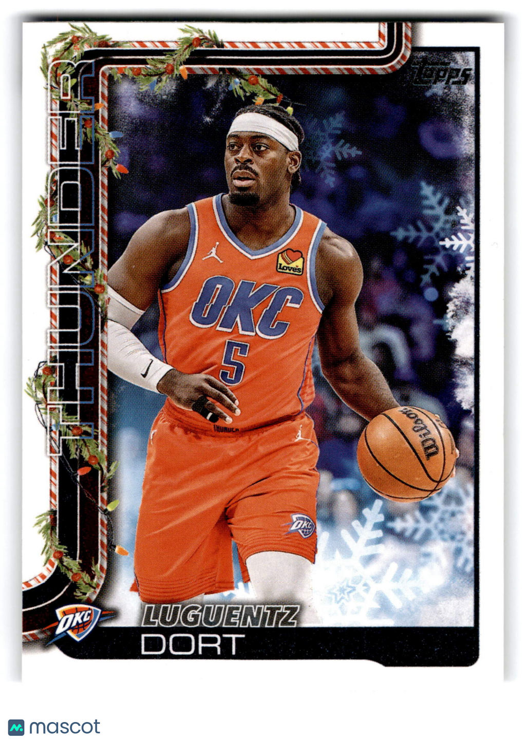 2025 Topps Holiday Luguentz Dort #H92