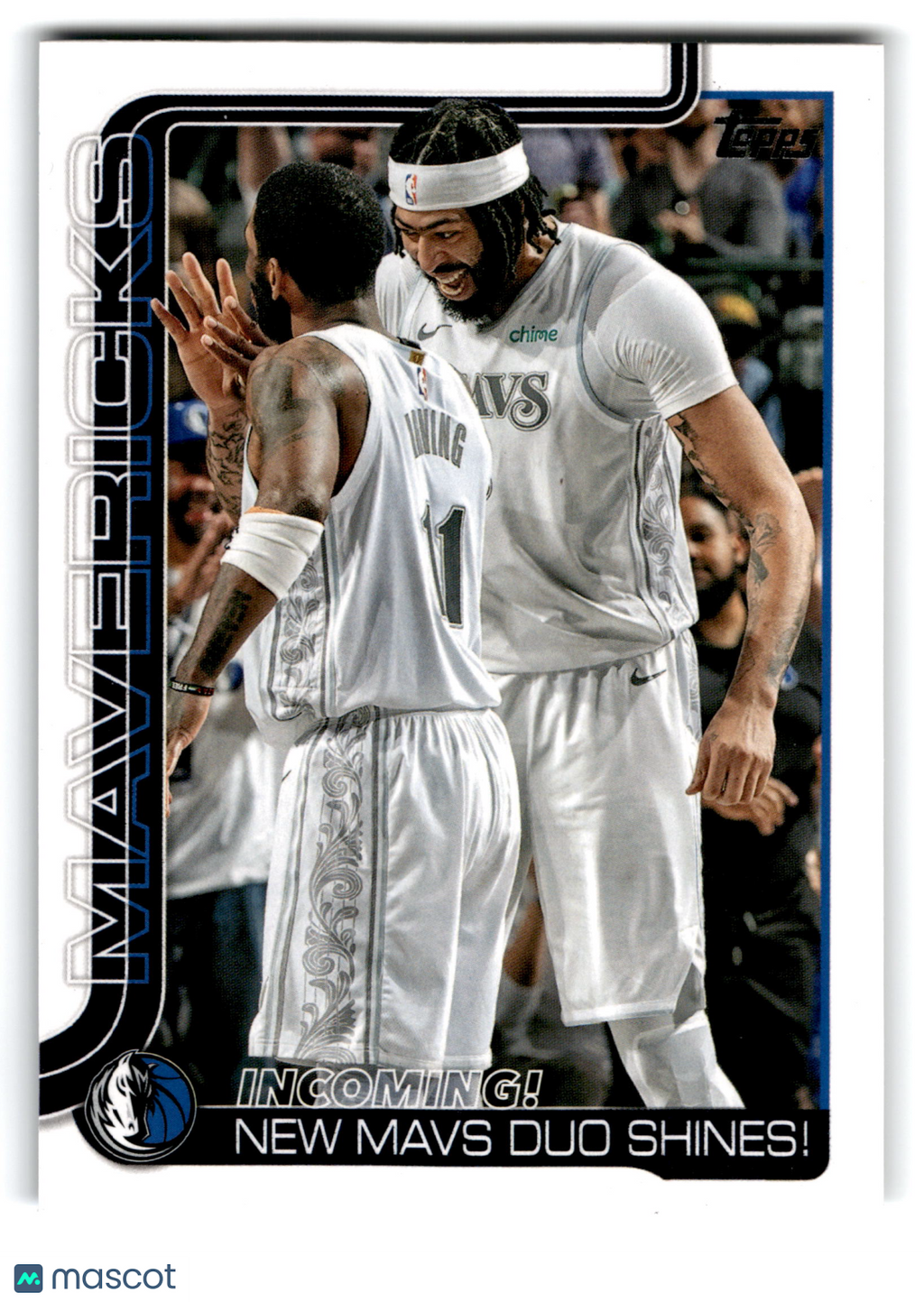 2025 Topps Flagship Incoming! Anthony Davis Kyrie Irving #296