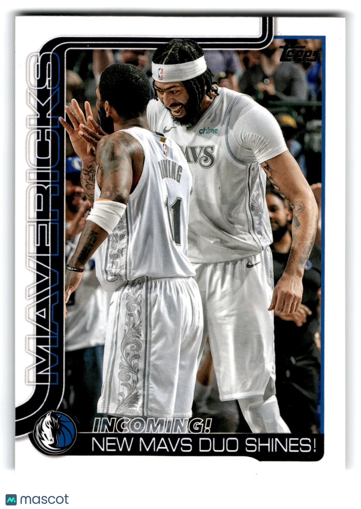 2025 Topps Flagship Incoming! Anthony Davis Kyrie Irving #296