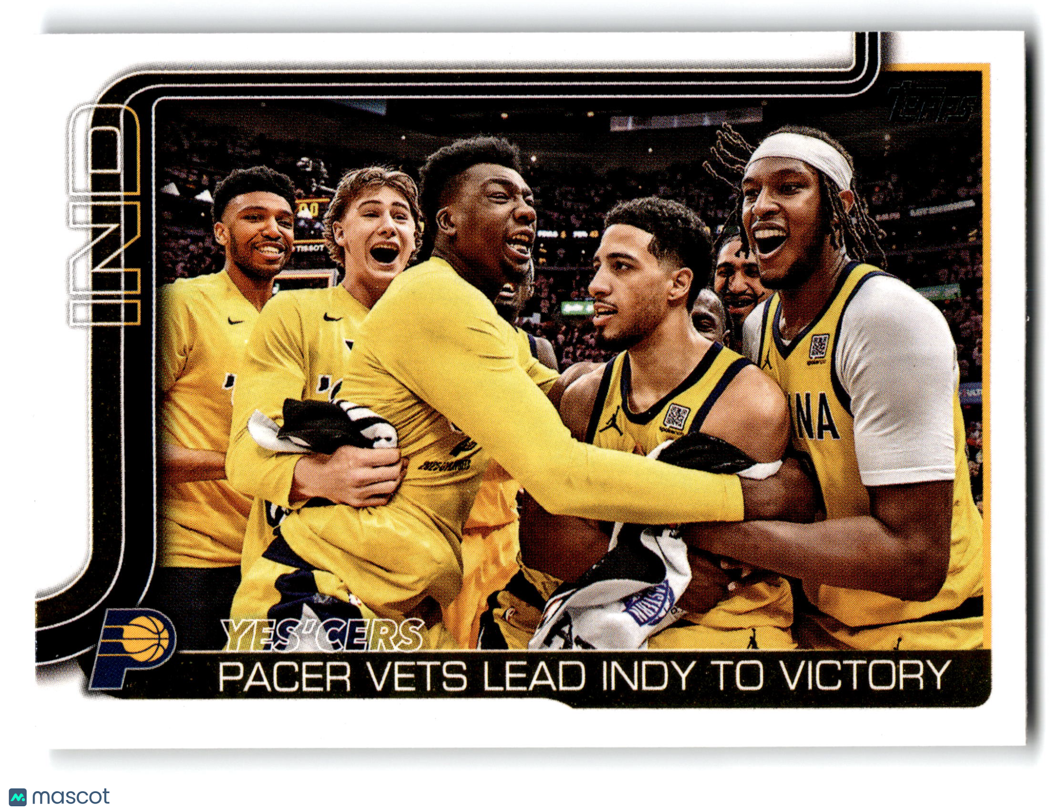 2025 Topps Basketball YES'CERS Indiana Pacers #280