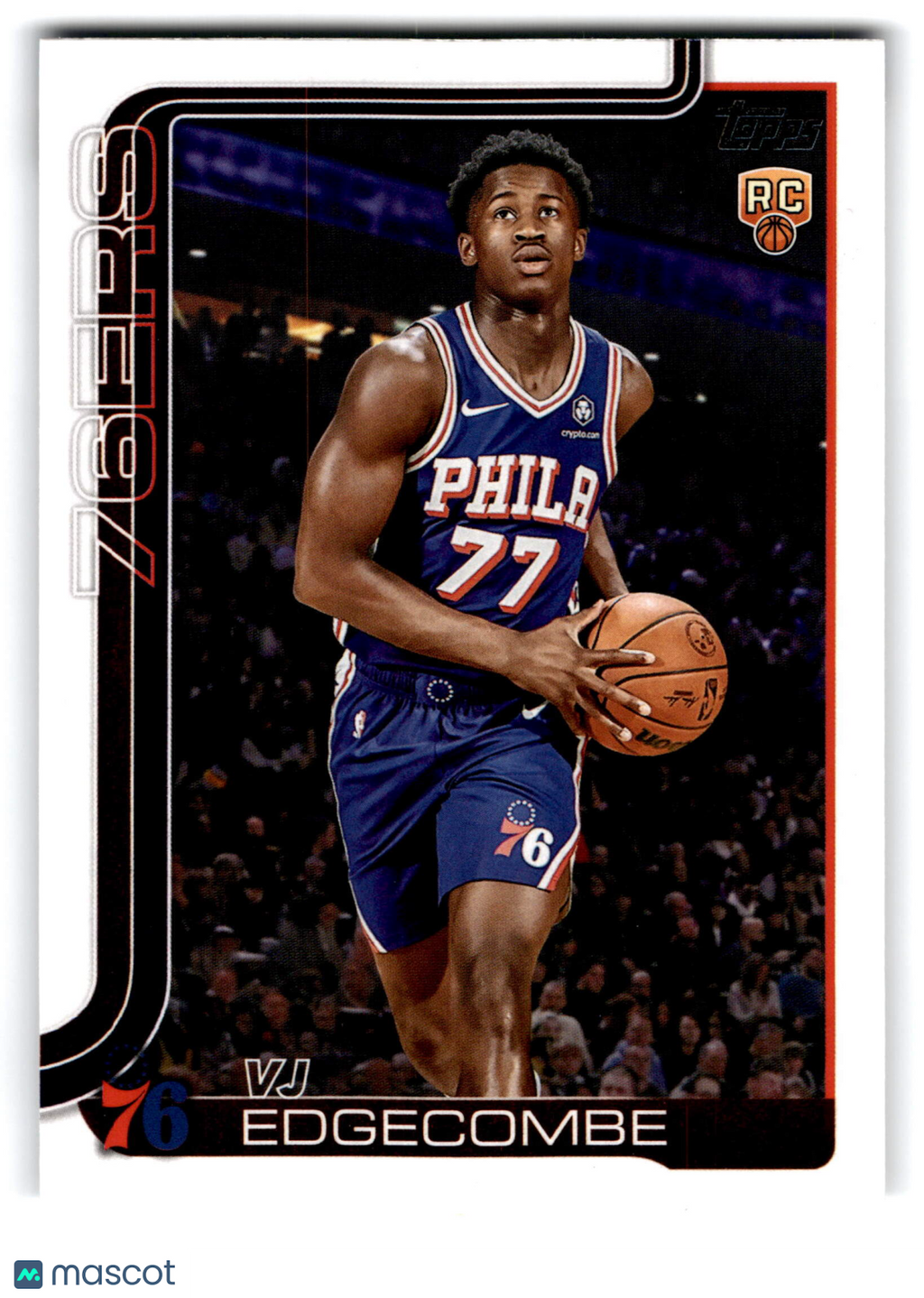 2025 Topps Basketball VJ Edgecombe #203 RC
