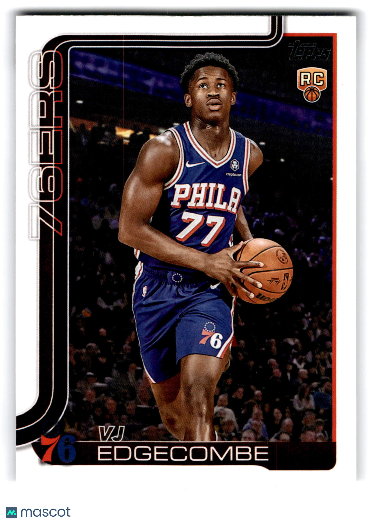 2025 Topps Basketball VJ Edgecombe #203 RC