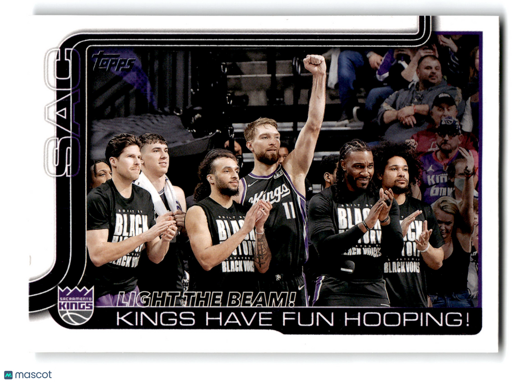 2025 Topps Flagship Sacramento Kings #295