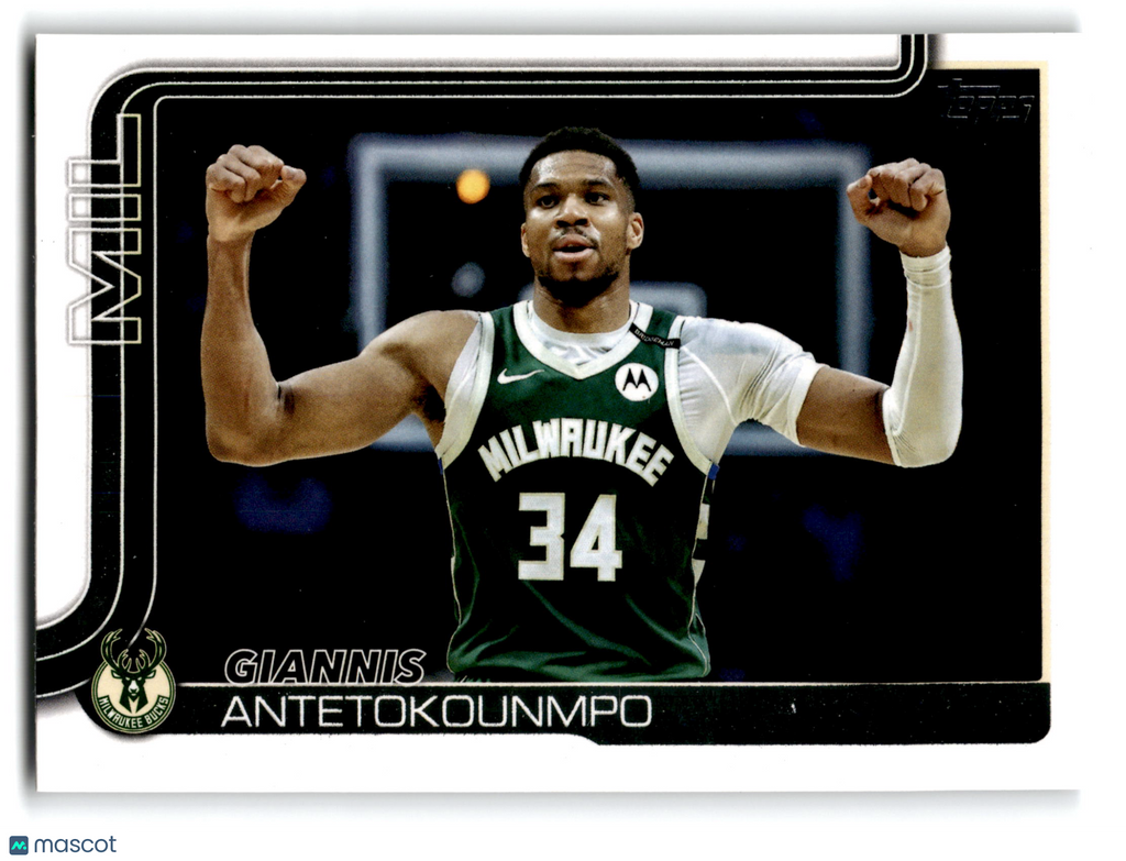 2025 Topps Flagship Giannis Antetokounmpo #54