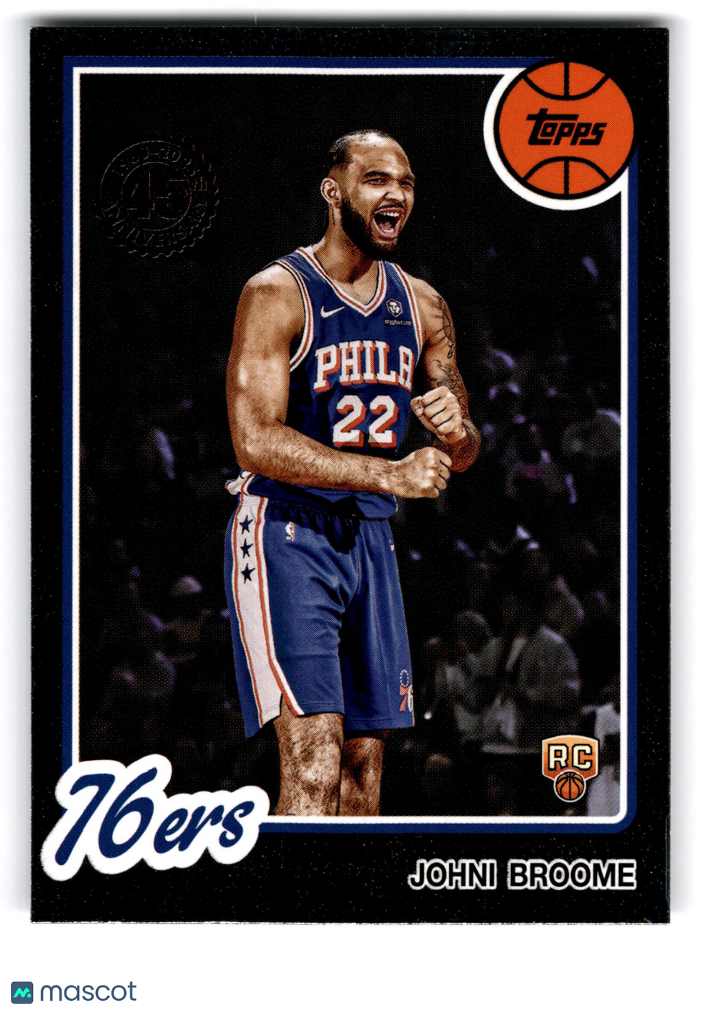 2025 Topps Basketball Johni Broome #80BK-78 RC