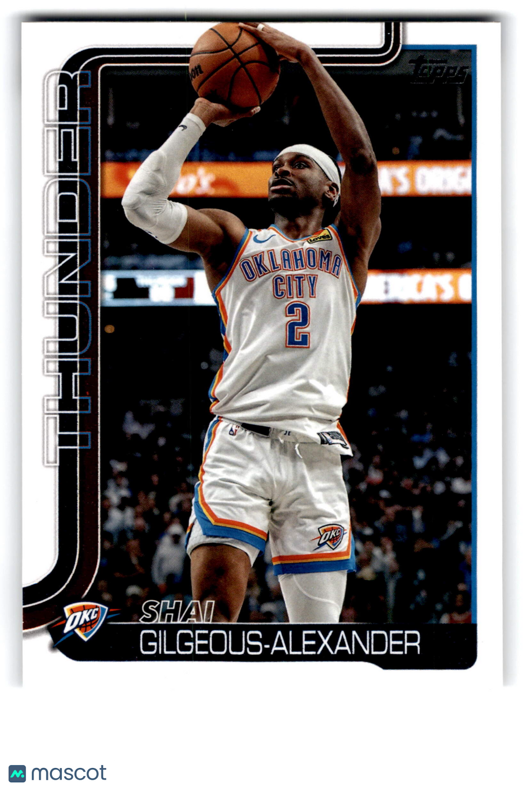 2025 Topps Basketball Shai Gilgeous-Alexander #115