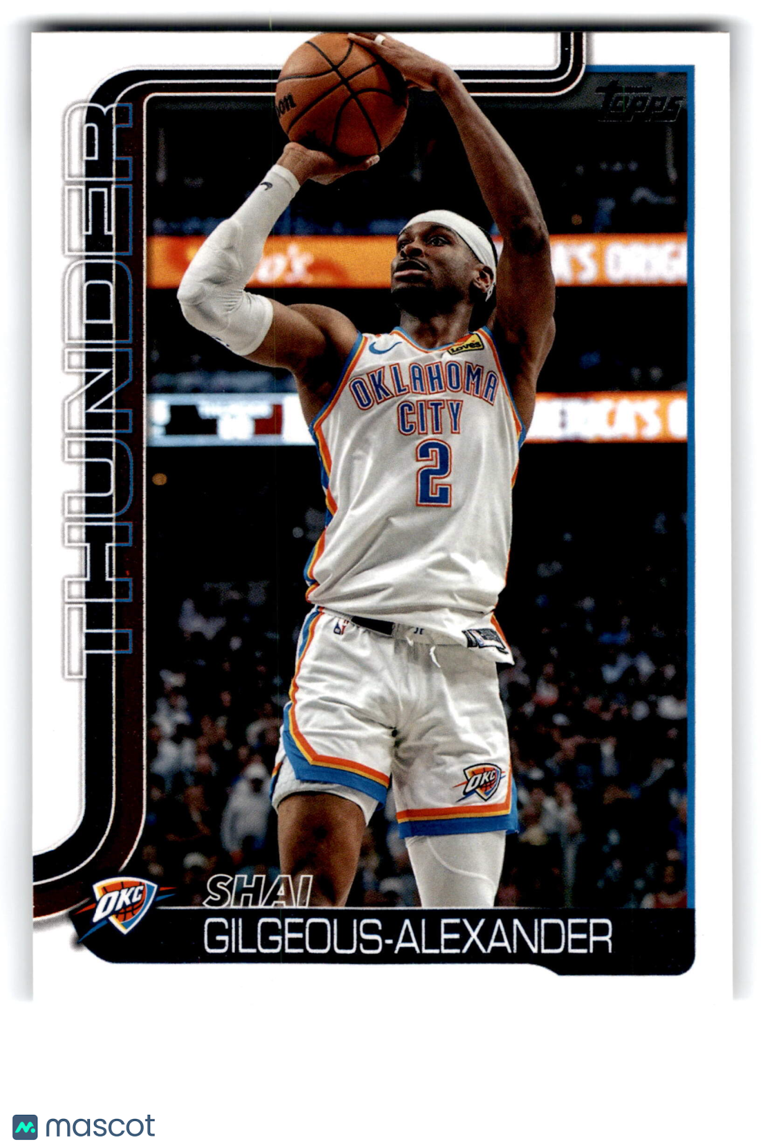 2025 Topps Basketball Shai Gilgeous-Alexander #115