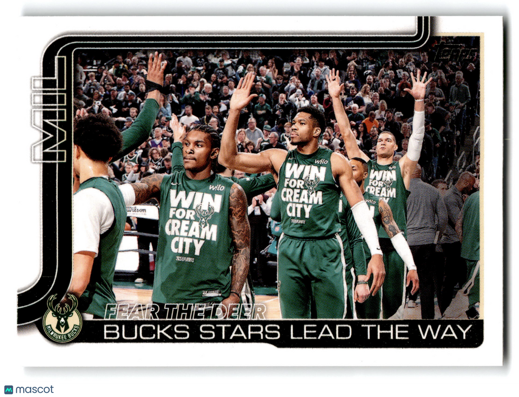 2025 Topps Flagship Milwaukee Bucks #281