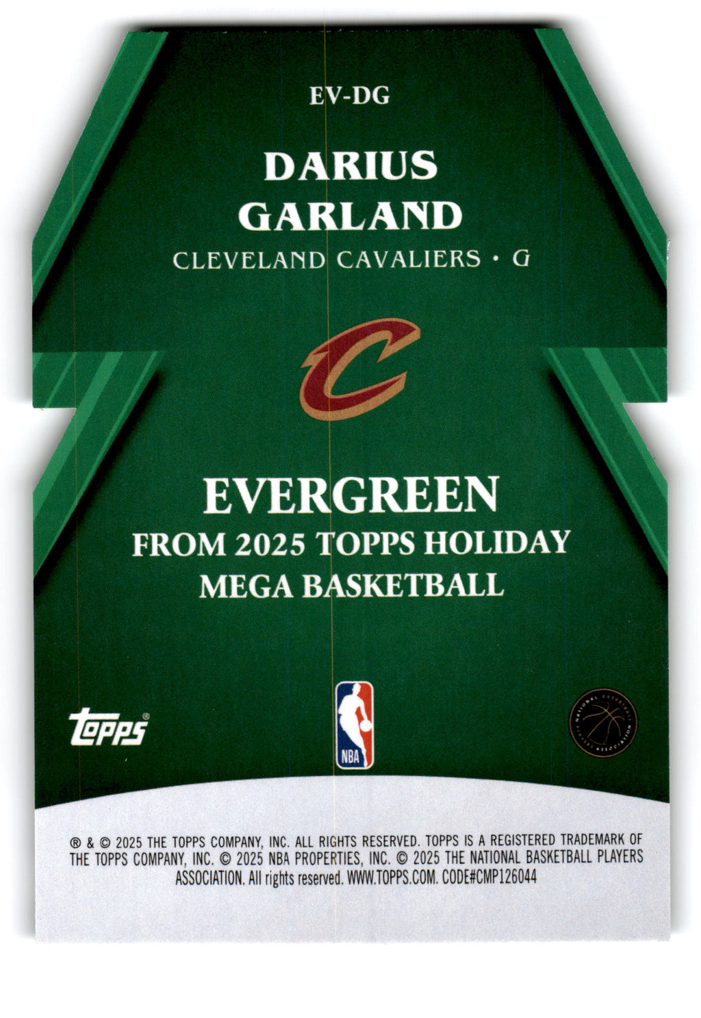 2025 Topps Holiday Mega Basketball Evergreen Darius Garland #EV-DG
