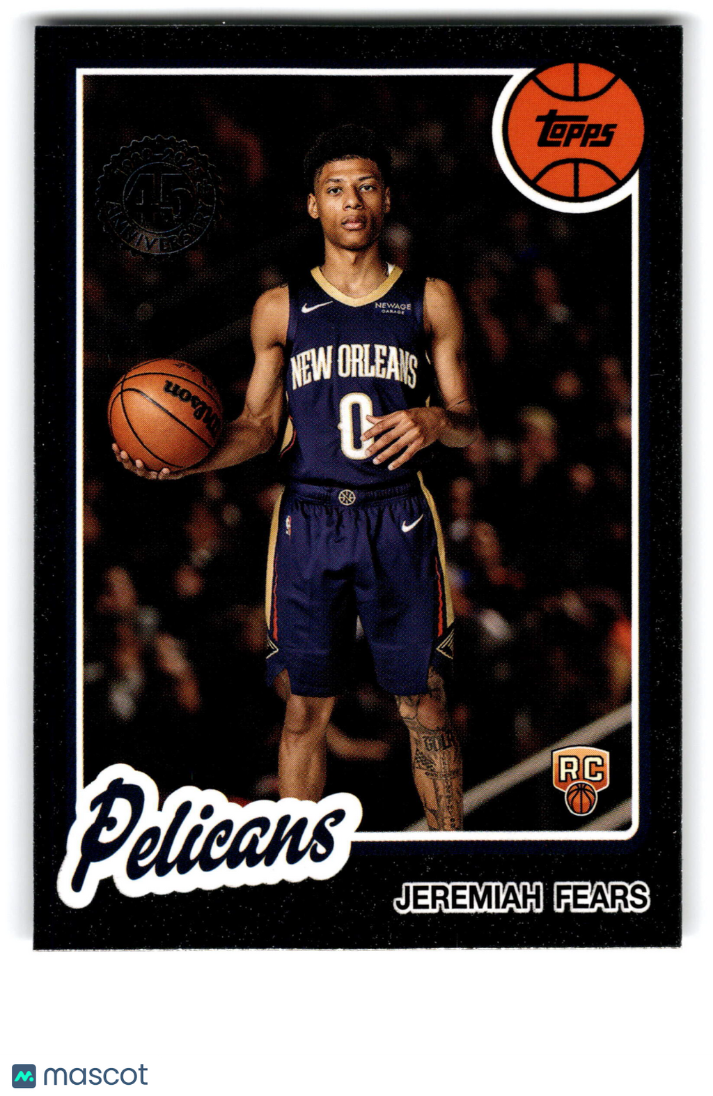 2025 Topps Jeremiah Fears #80BK-98 RC