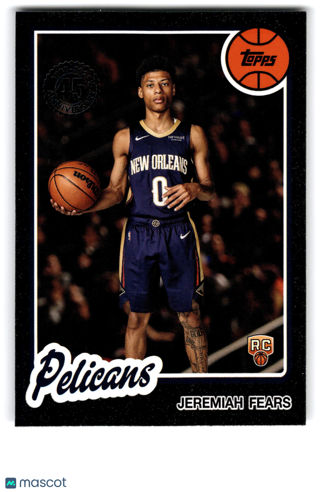 2025 Topps Jeremiah Fears #80BK-98 RC