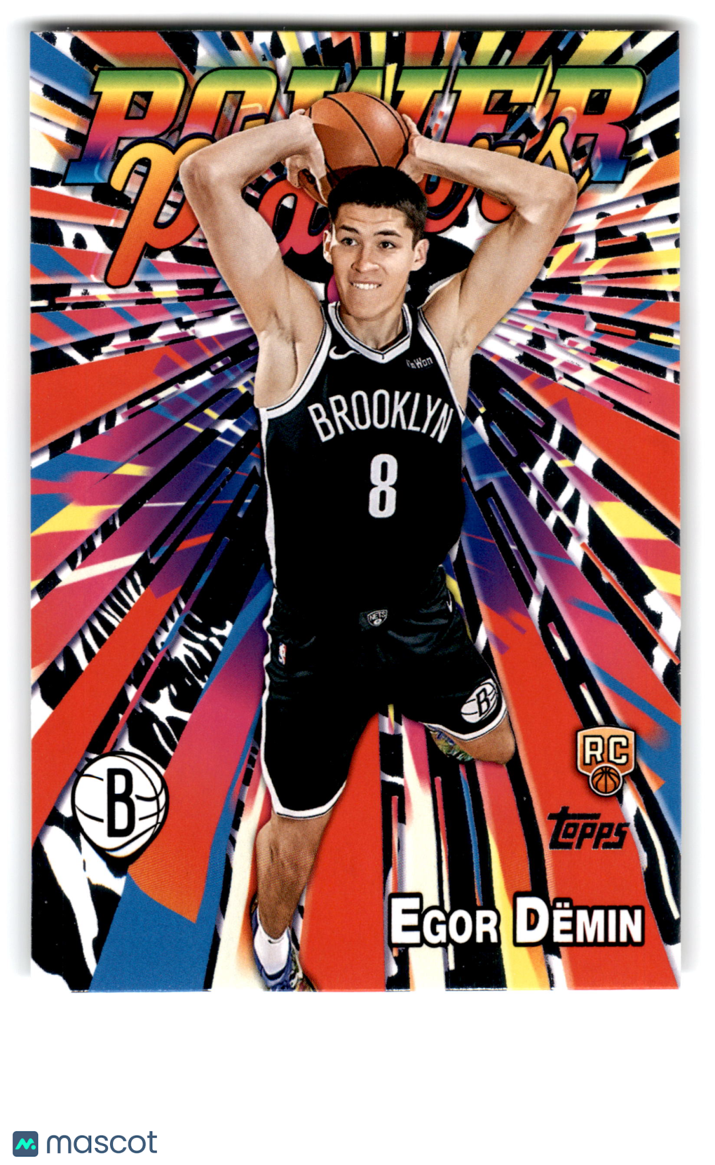 2025 Topps Power Players Egor Demin #PP-18 RC