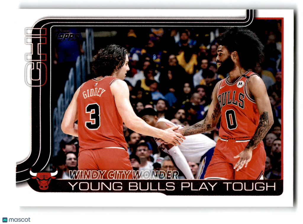 2025 Topps Flagship Basketball Josh Giddey Coby White #277 Base
